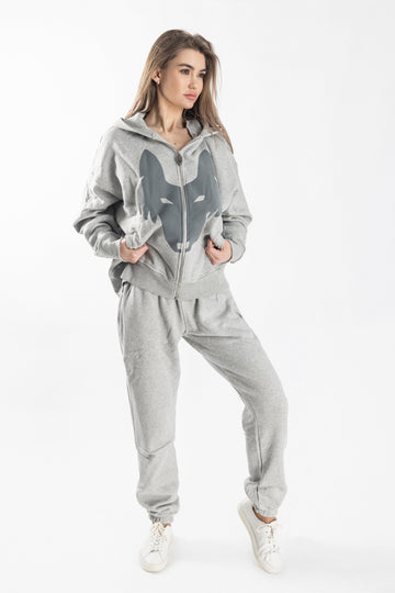 Oversized Jogging Set Vest & Pants For Women