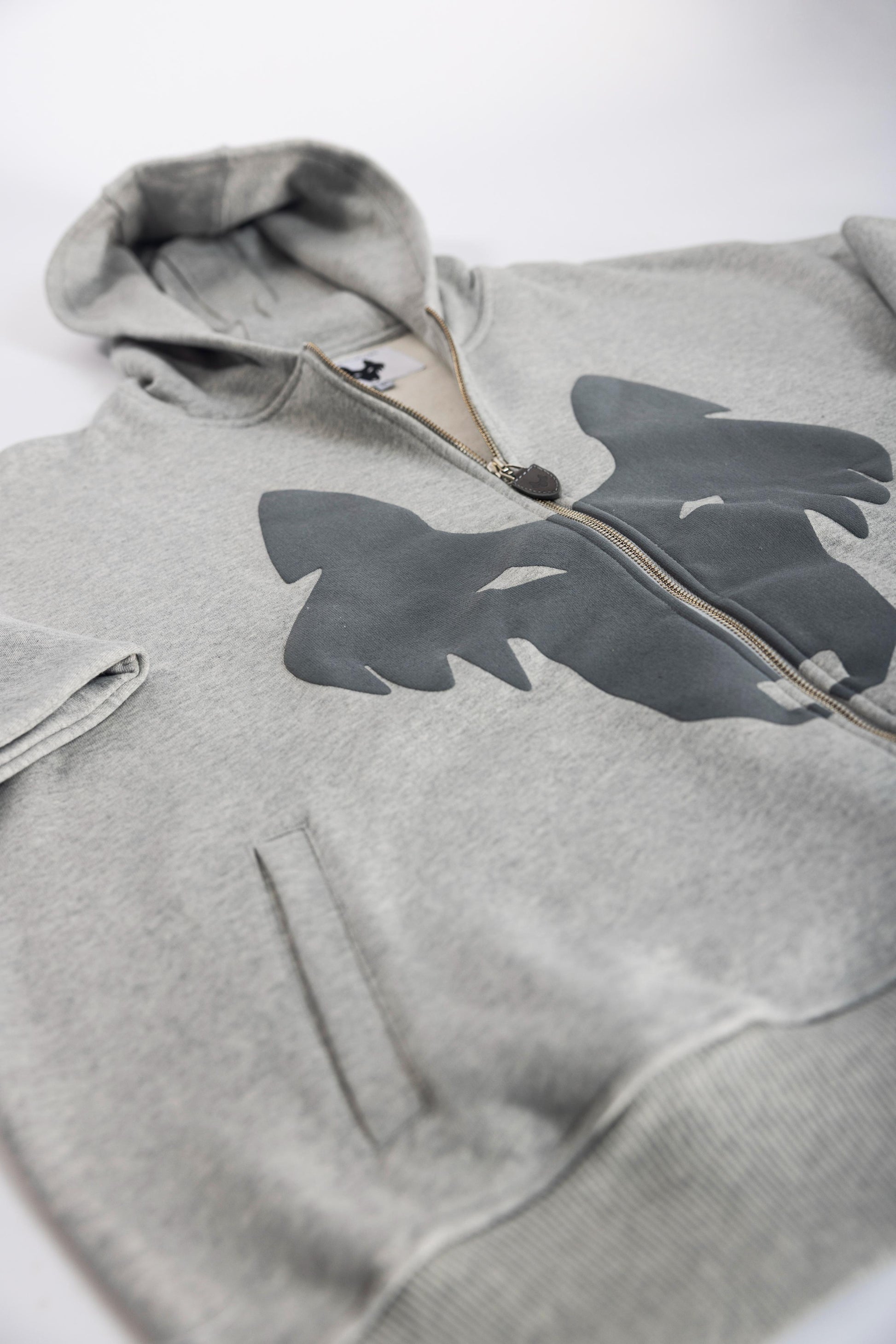 Oversized Jogging Set Vest & Pants  For Men - White Wolves